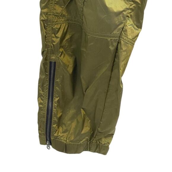 Free People Women's Back to The Future Pants Size Medium NWOT Olive Green Jogger - Picture 7 of 13